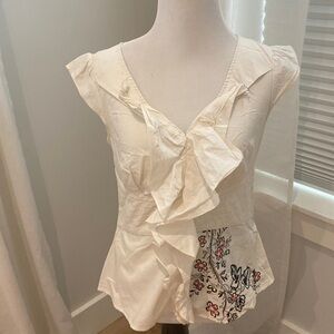 Anthropologie Floreat top